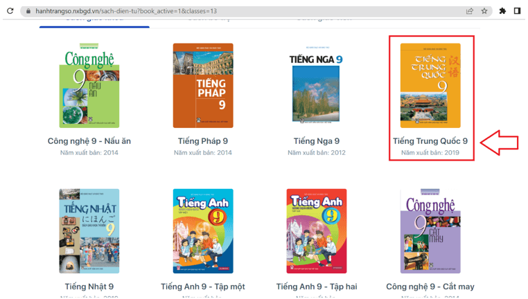 Sách Tiếng Trung Quốc lớp 9 | Xem online, tải PDF (ảnh 1)