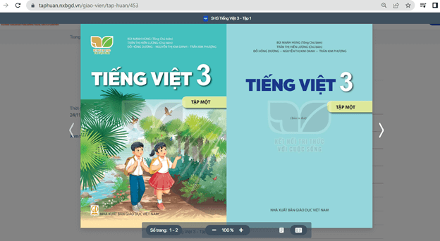 Sách Tiếng Việt lớp 3 Kết nối tri thức | Xem online, tải PDF