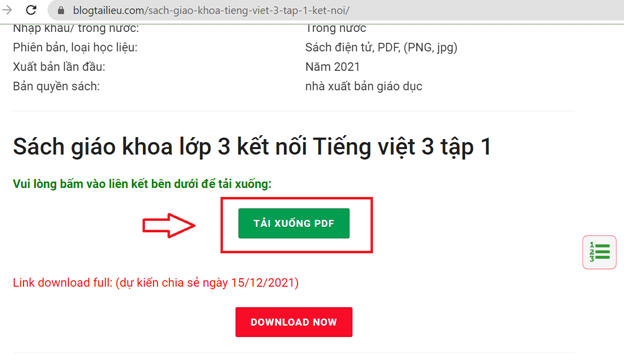 Sách Tiếng Việt lớp 3 Kết nối tri thức | Xem online, tải PDF