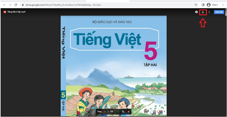 Sách Tiếng Việt lớp 5 | Xem online, tải PDF (ảnh 1)