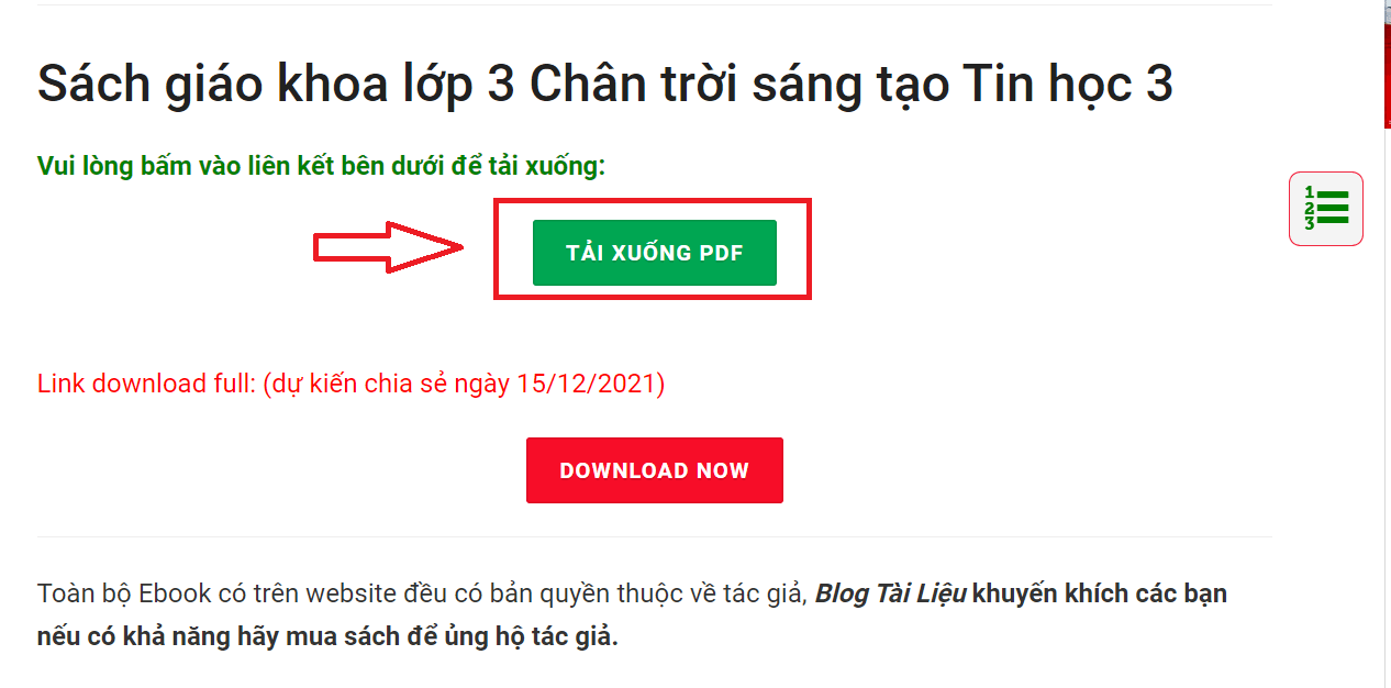 Sách Tin học lớp 3 Chân trời sáng tạo | Xem online, tải PDF