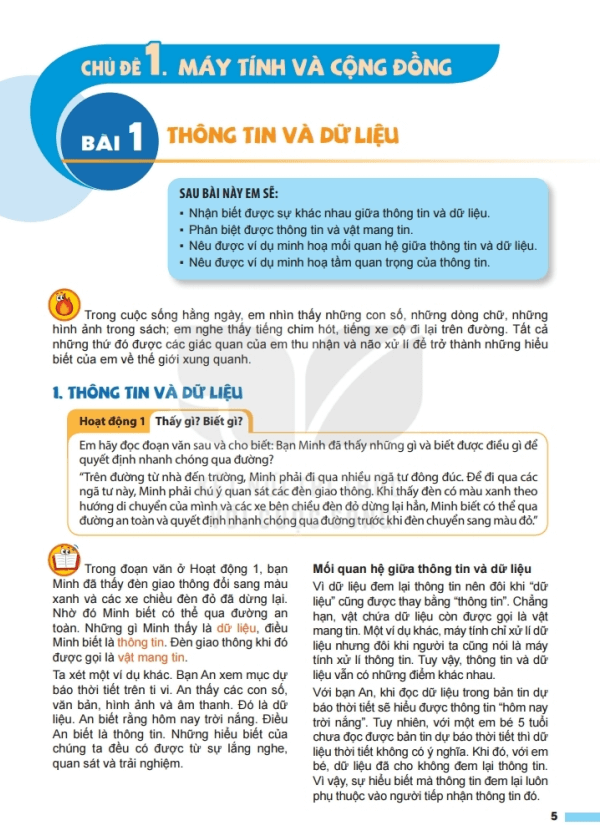 Sách Tin học lớp 6 Kết nối tri thức với cuộc sống