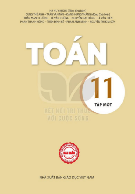 Toán 11 Kết nối tri thức Tập 1, Tập 2 pdf