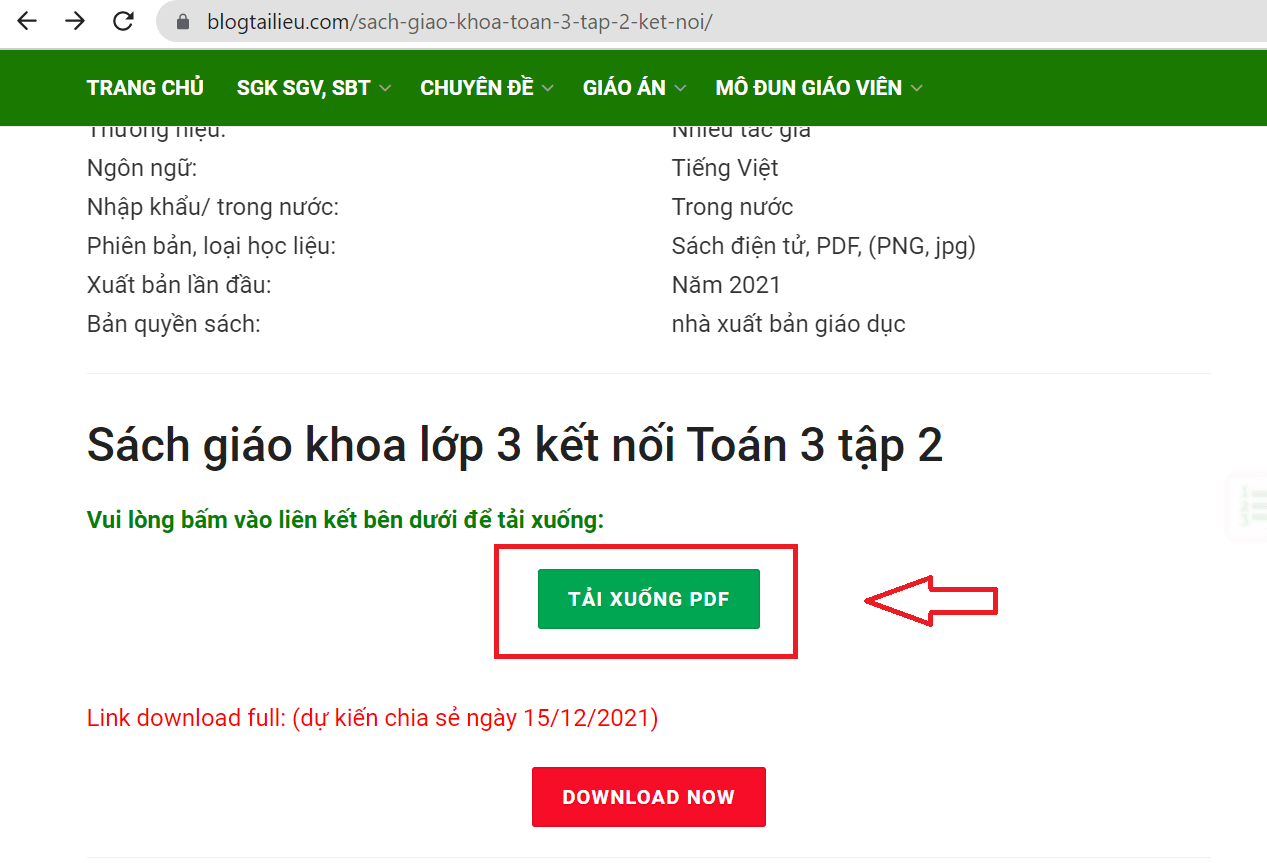 Sách Toán lớp 3 Kết nối tri thức | Xem online, tải PDF