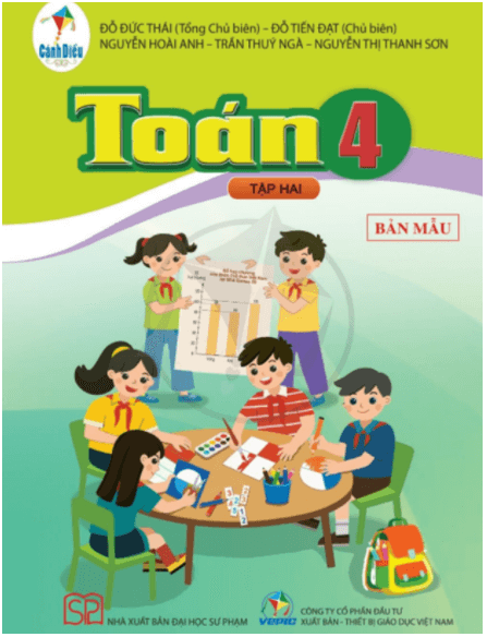 Toán lớp 4 Cánh diều Tập 1, Tập 2 pdf