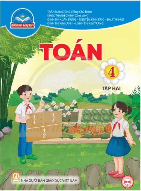 Toán lớp 4 Chân trời sáng tạo Tập 1, Tập 2 pdf