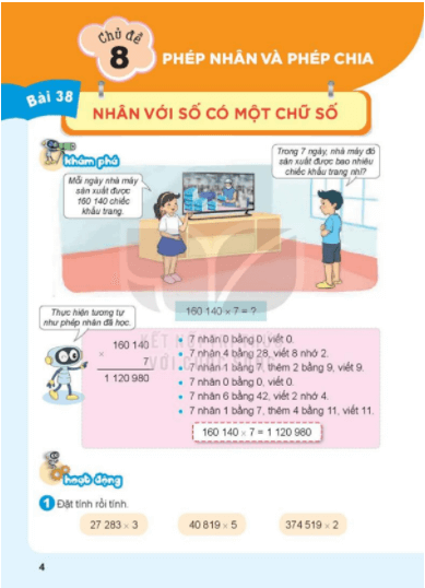 Toán lớp 4 Kết nối tri thức Tập 1, Tập 2 pdf