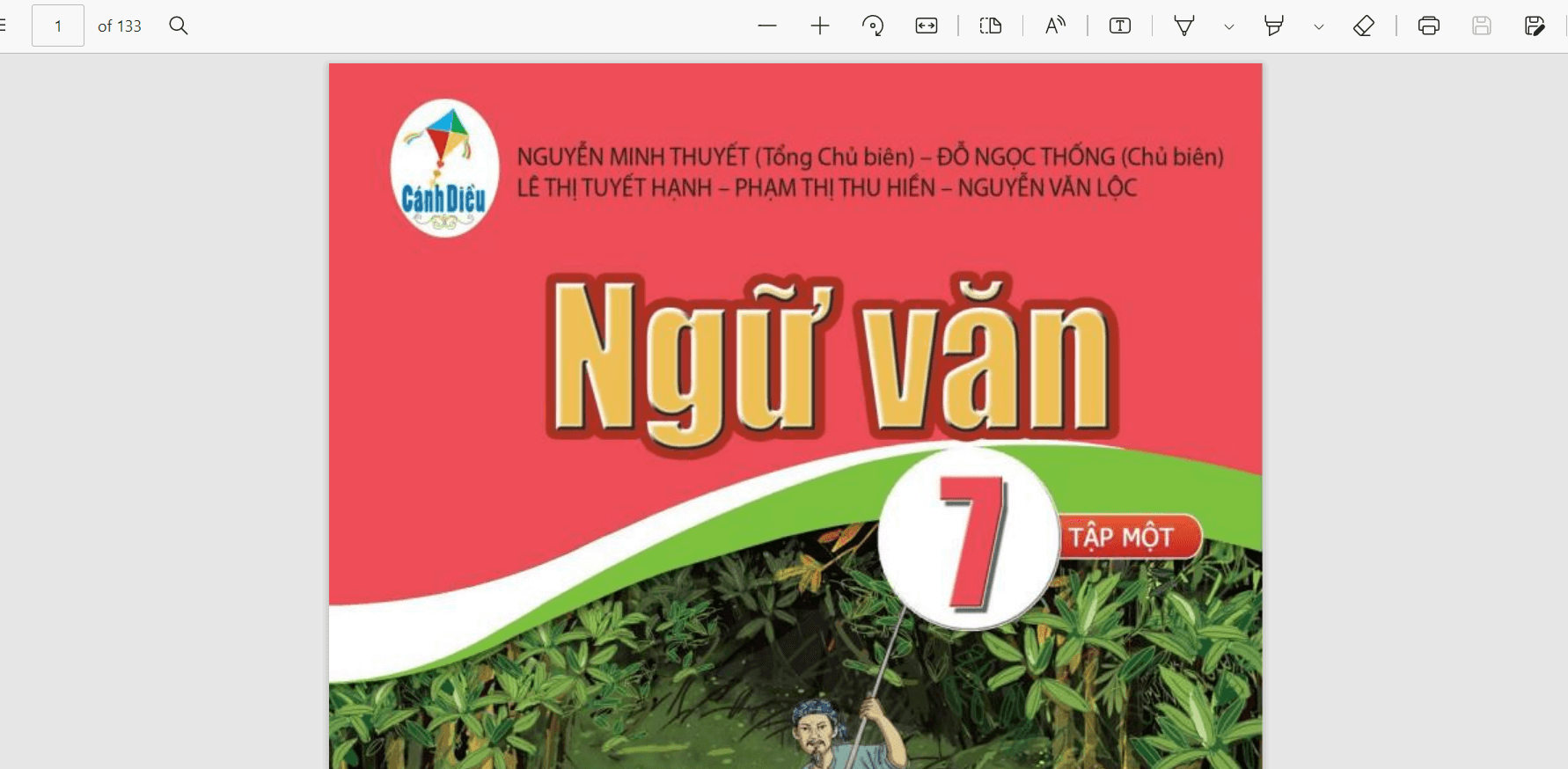 Sách Toán lớp 7 Cánh diều | Xem online, tải PDF