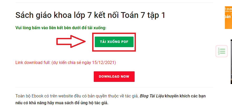 Sách Toán lớp 7 Kết nối tri thức | Xem online, tải PDF