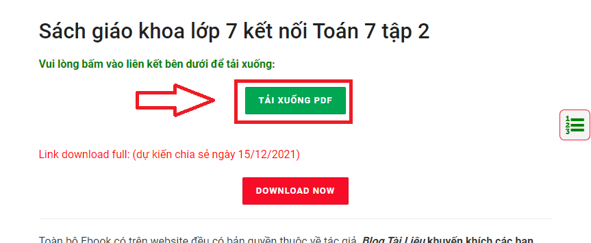 Sách Toán lớp 7 Kết nối tri thức | Xem online, tải PDF