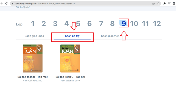 Sách Toán lớp 9 | Xem online, tải PDF (ảnh 1)