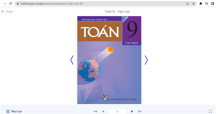 Sách Toán lớp 9 | Xem online, tải PDF (ảnh 1)