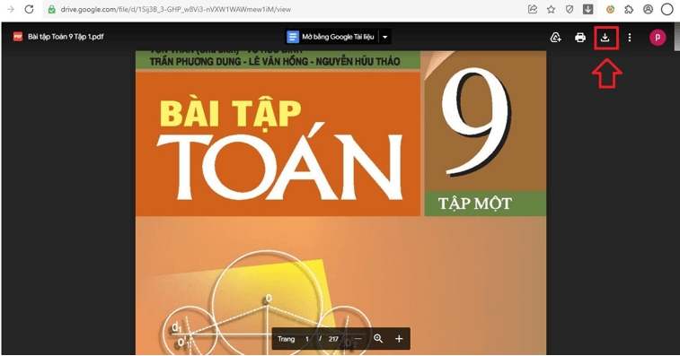 Sách Toán lớp 9 | Xem online, tải PDF (ảnh 1)