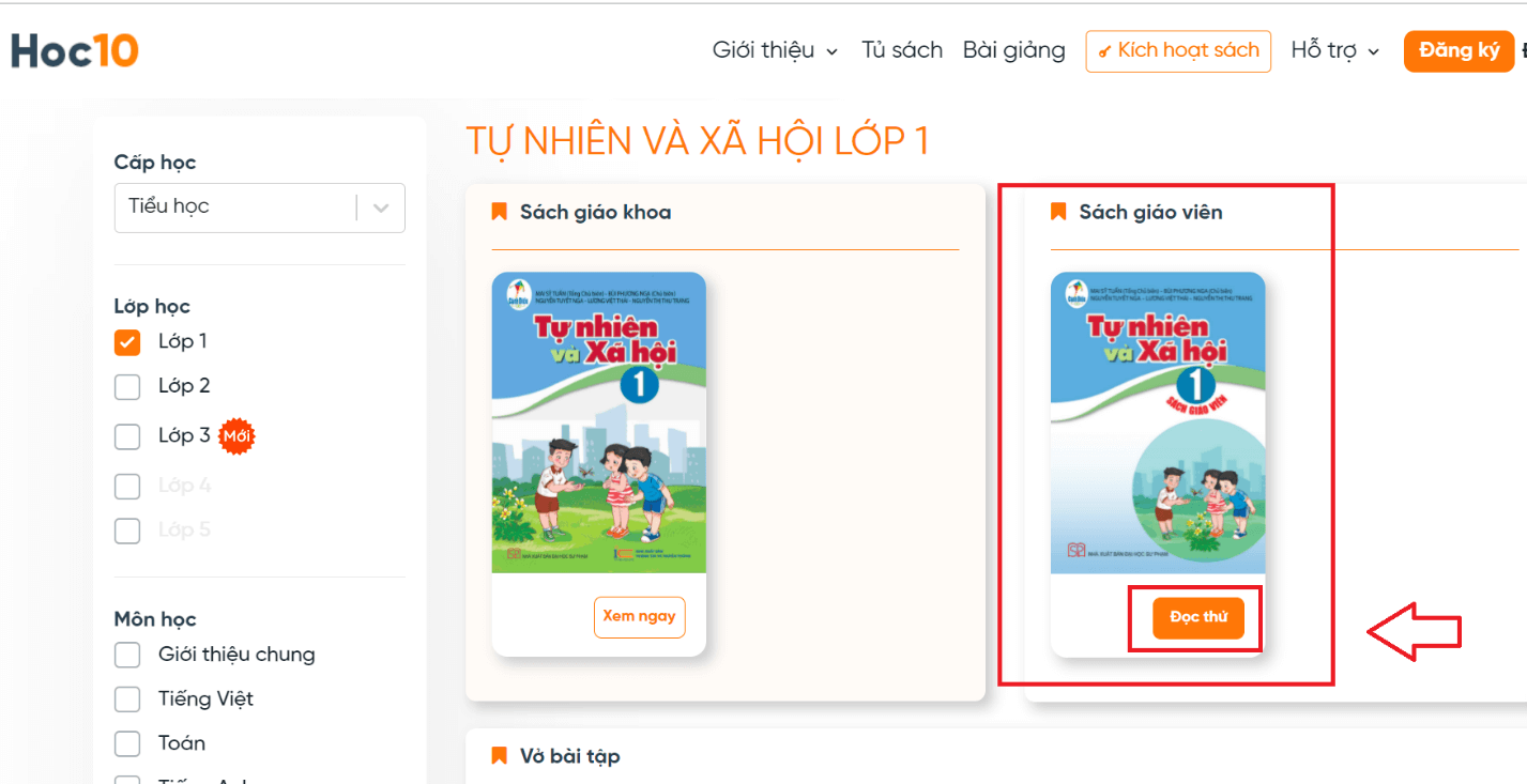 Sách Tự nhiên và xã hội lớp 1 Cánh diều | Xem online, tải PDF