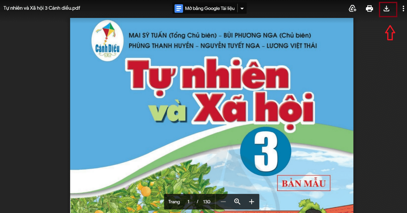 Sách Tự nhiên và xã hội lớp 3 Cánh diều | Xem online, tải PDF