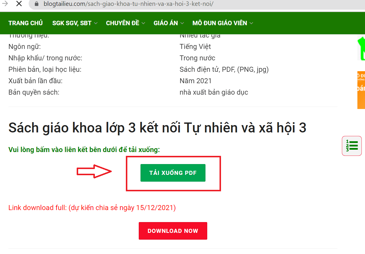 Sách Tự nhiên và xã hội lớp 3 Kết nối tri thức | Xem online, tải PDF