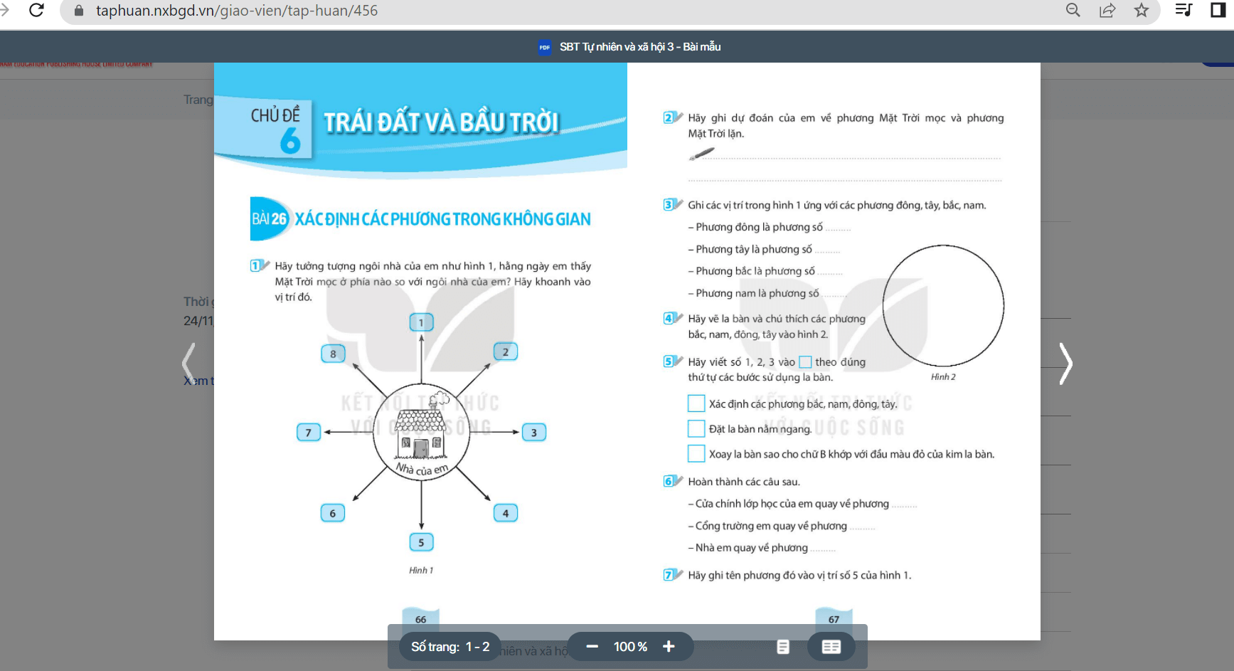 Sách Tự nhiên và xã hội lớp 3 Kết nối tri thức | Xem online, tải PDF