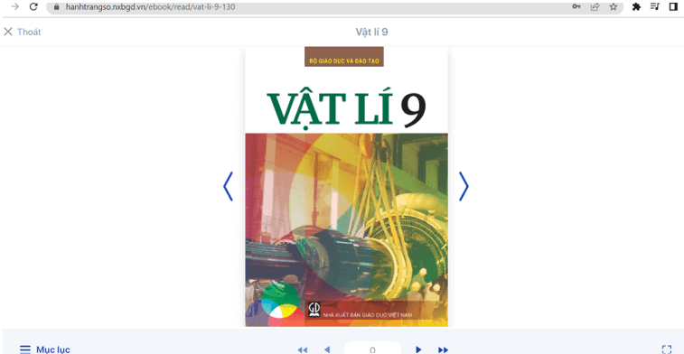 Sách Vật lí lớp 9 | Xem online, tải PDF (ảnh 1)