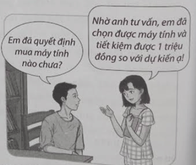 Em hãy đọc các trường hợp, quan sát hình ảnh dưới đây và cho biết các hành vi tiêu dùng thông minh