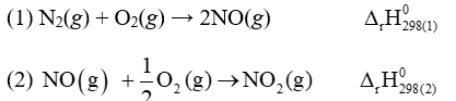Cho hai phản ứng cùng xảy ra ở điều kiện chuẩn trang 42 sách bài tập Hóa học lớp 10