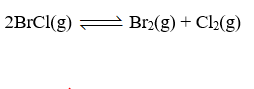 Bromine chloride phân huỷ tạo thành bromine và chlorine