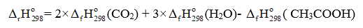 Cho enthalpy tạo thành tiêu chuẩn của các chất trong bảng sau