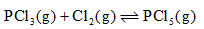 Phosphorus trichloride (PCl3) phản ứng với chlorine (Cl2)