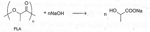 Poly(lactic acid) (PLA) là polymer có khả năng phân hủy sinh học tốt được sử dụng nhiều