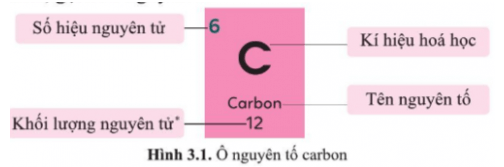 Thông tin trên ô nguyên tố trong bảng tuần hoàn cho biết (ảnh 1)