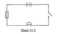 Cho sơ đồ mạch điện như hình 21.2