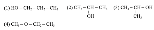 Về số lượng công thức cấu tạo ứng với công thức phân tử C3H8O có hai ý kiến