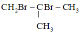 Khi cho một alkene tác dụng với nước bromine thu được một dẫn xuất của hydrocarbon