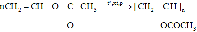 Poly vinyl acetate PVA là một polymer có nhiều ứng dụng trong thực tế được điều chế từ vinyl acetate 