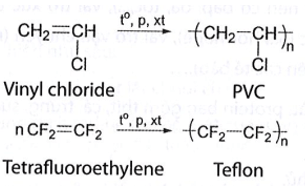 Poly(vinyl chloride) (PVC) được dùng làm ống dẫn nước thải, vỏ bọc dây điện, lớp phủ giả da