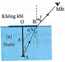 Một cái đinh được cắm vuông góc vào tâm O của một tấm gỗ hình tròn