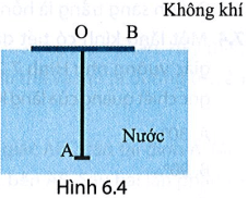 Một cái đinh được cắm vuông góc vào tâm O của một tấm gỗ hình tròn