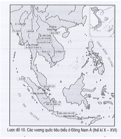 Trong các thế kỉ XIII - XV, ở vùng Đông Nam Á hải đảo có những vương quốc nào