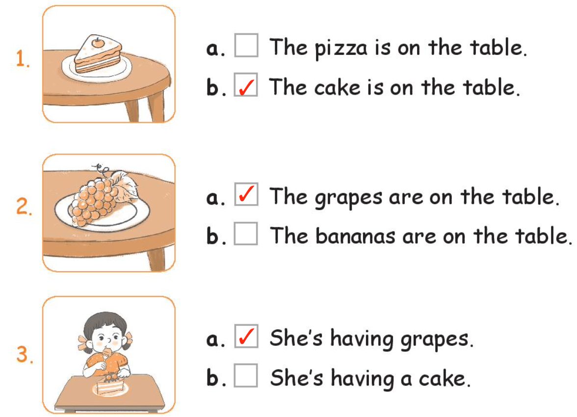 Sách bài tập Tiếng Anh lớp 2 Unit 12: At the cafe | Kết nối tri thức