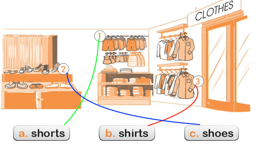 Sách bài tập Tiếng Anh lớp 2 Unit 15: In the clothes shop | Kết nối tri thức