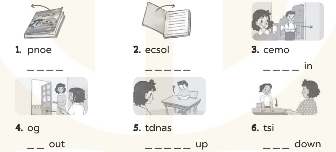 Sách bài tập Tiếng Anh lớp 3 Unit 7 trang 32 Phonics and Vocabulary | Global Success 3 Kết nối tri thức