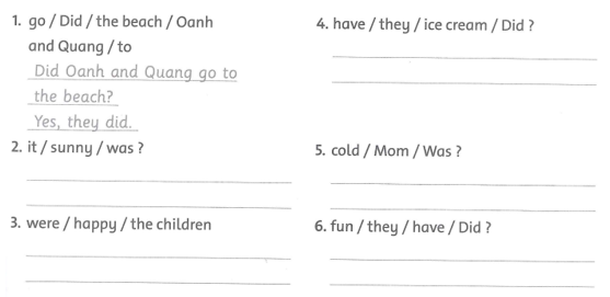 Sách bài tập Tiếng Anh lớp 5 Family and Friends Unit 5 Lesson two trang 35