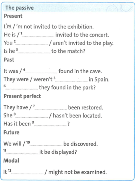 SBT Tiếng Anh 9 trang 47 Unit 7 Language Focus | Friends plus