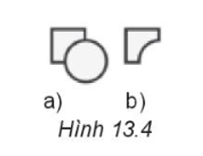 Chức năng nào trong bảng chọn Path dùng để chuyển Hình -13.4a thành Hình 13.4b