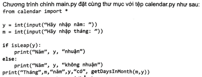 Năm dương lịch nhuận là năm chia hết cho 4 nhưng không chia hết cho 100