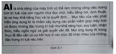 Hãy mô tả các bước định dạng để được một đoạn văn bản trên web như Hình 8.1