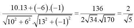 Trong mặt phẳng tọa độ Oxy, cho tam giác ABC có A(- 2; 4), B(- 5; - 1), C(8; - 2)
