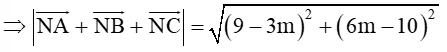 Cho ba điểm A(- 2; 2), B(7; 5), C(4; - 5) và đường thẳng ∆: 2x + y – 4 = 0