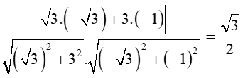 Tìm số đo góc giữa hai đường thẳng của mỗi cặp đường thẳng sau a) ∆1 3x + y – 5 = 0