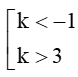 Tìm k sao cho phương trình x^2 + y^2 – 6x + 2ky + 2k + 12 = 0