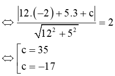 Lập phương trình đường thẳng ∆ là tiếp tuyến của đường tròn (C) (x+2)^2+(y-3)^2=4